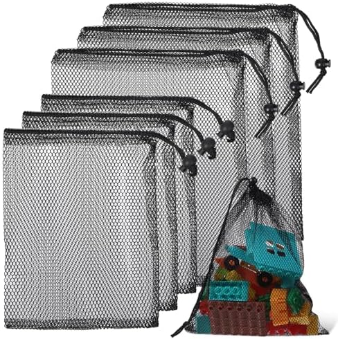 Amazon.com: 10 Pack Mesh Drawstring Bag 11.8x7.9inch Mesh Bags